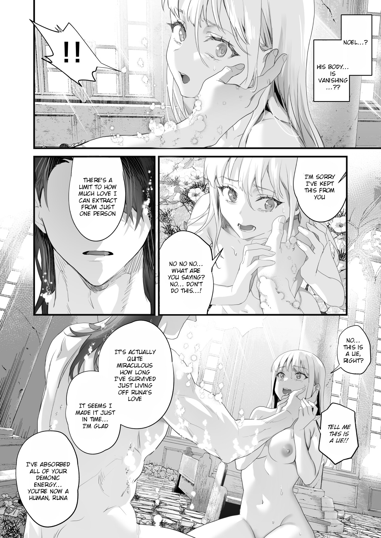 Hentai Manga Comic-A mysterious exorcist falls in love with a reincarnated succubus and risks his life-Read-145